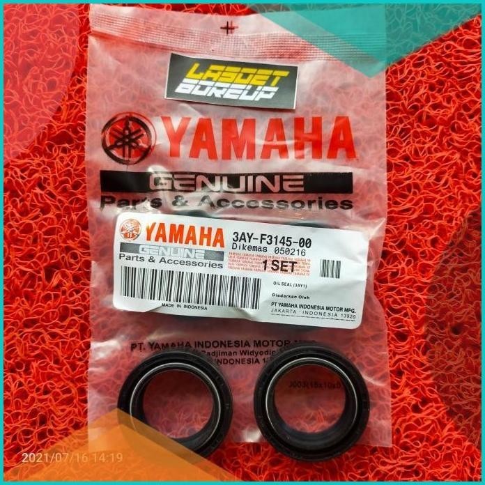 OIL SEAL SIL SET SHOK SHOCK DEPAN YAMAHA AEROX LEXI 135 155 ORI YGP 13