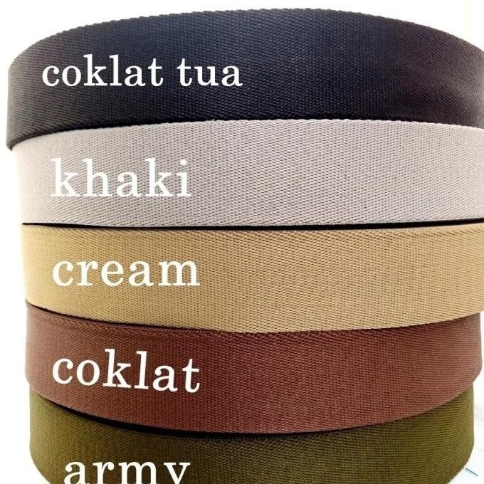 Webbing PolyKatun Lebar 3,8 cm