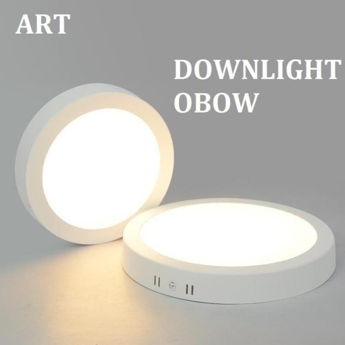 DOWNLIGHT LED OB BULAT 6/12/18 WATT / LAMPU PLAFON / LAMPU RUMAH