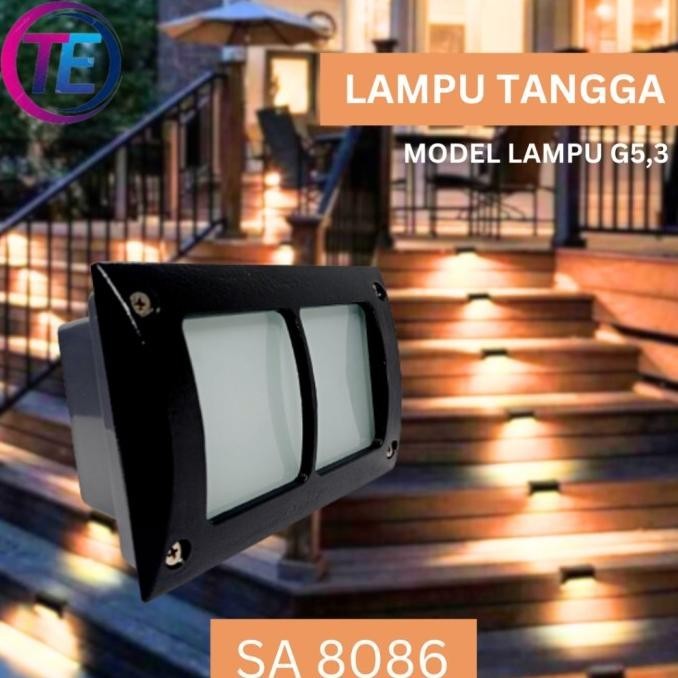 LAMPU TANGGA / LAMPU DINDING HALOGEN / lampu tanam halogen