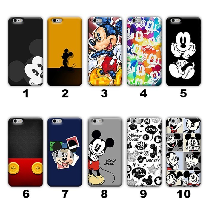 Casing Custom Soft Glass Case Samsung A20S/A21S Mickey Mouse