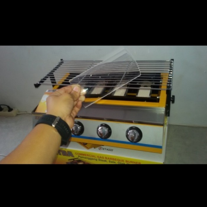 :<:<:<:<] Glass cover roaster kaca penutup gas roaster