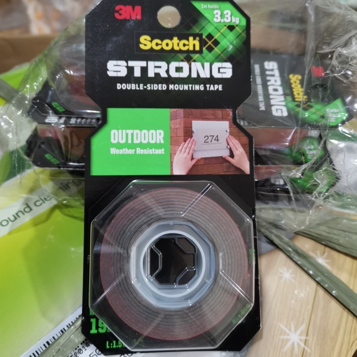 

><><><] 3M STRONG OUTDOOR DOUBLE TAPE 3M OUTDOOR LEM DOUBLETAPE ORIGINAL