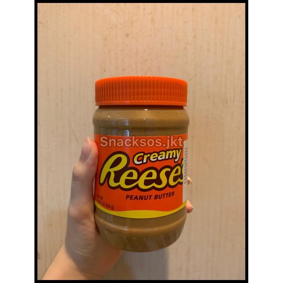 

Reese'S Creamy Peanut Butter Spread - Reeses Selai Kacang Usa