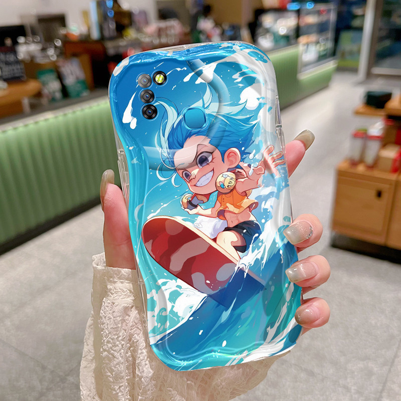 Casing Hp Untuk Infinix Smart 5 Case Casing Kesing pelindung lembut Softcase ponsel Pola berselancar