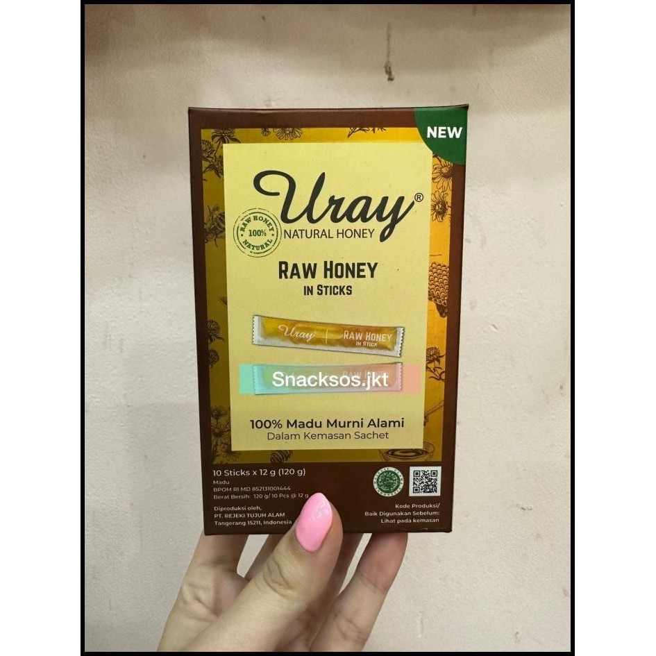

Uray Honey And Ginger In Sticks / Raw Honey Madu Murni