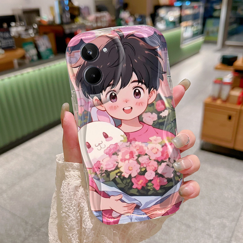 Casing Hp Untuk Realme 10Case HP Case Casing ponsel bunga pendirinya Softcase HP terbuat dari bahan 