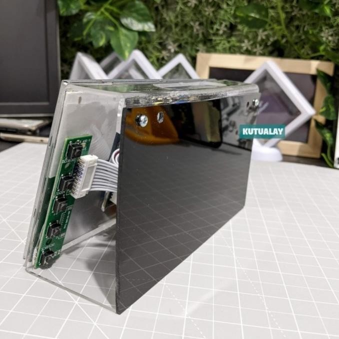 Paket Monitor Lcd 7 Inch Hdmi Vga Av Ttl 50 Pin Lvds Pc Display