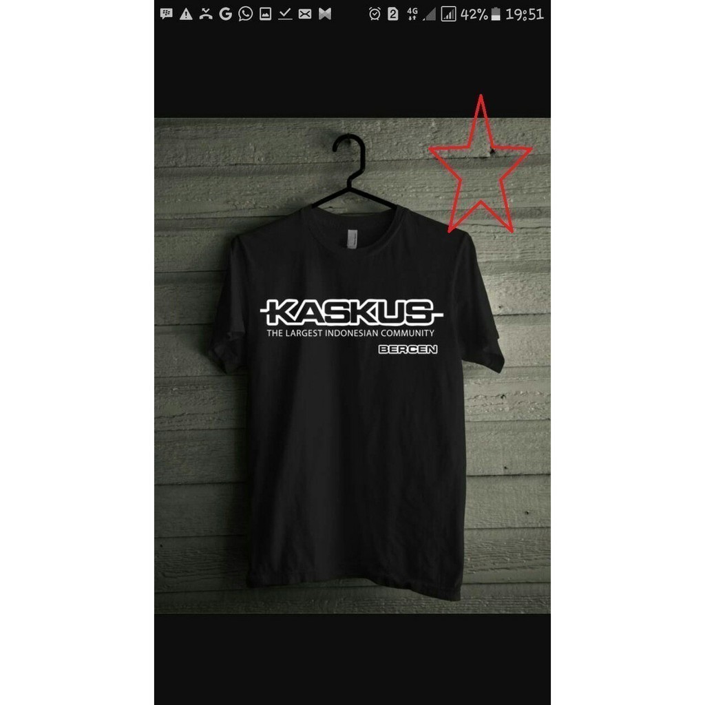 Kaos T Shirt Pria Kaskus