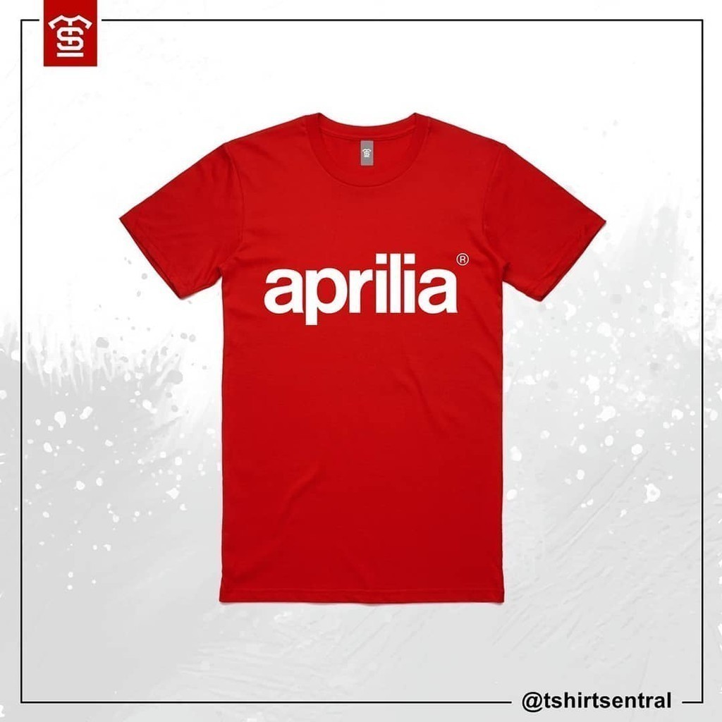 Kaos T Shirt Pria Aprilia