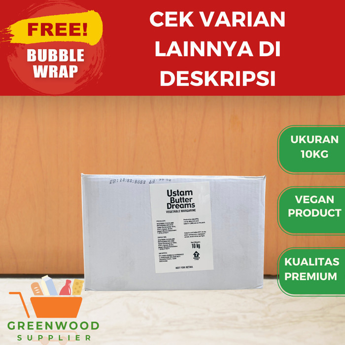 

Brom [Karton] Ustam Butter Dreams / Vegetable Margarine - 10Kg [Sameday]