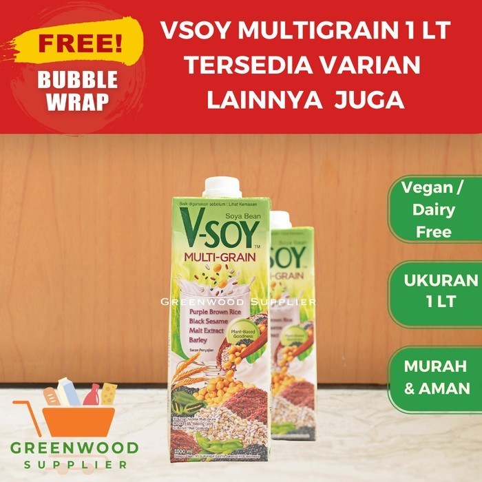 

Brom [Karton] Vsoy Multigrain 1 Liter [Sameday]