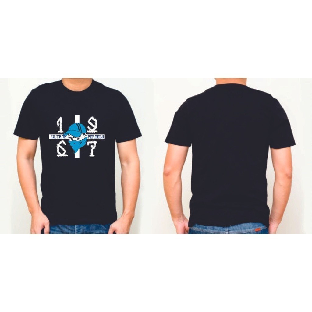 Kaos T Shirt Pria Persela Lamongan La Mania Ultras