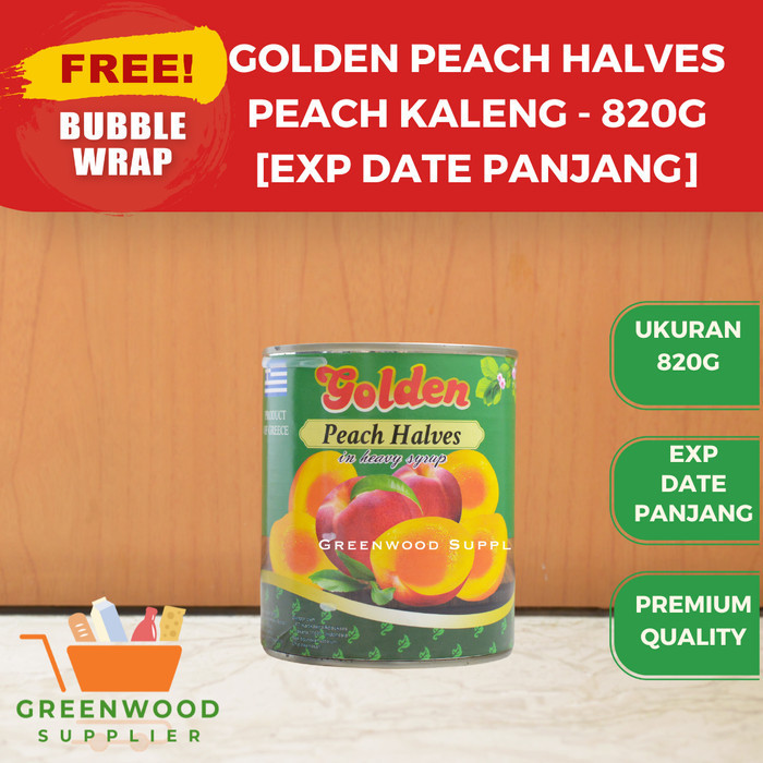 

Brom Golden Peach Halves / Persik Kaleng - 820G (Product Of Greece)