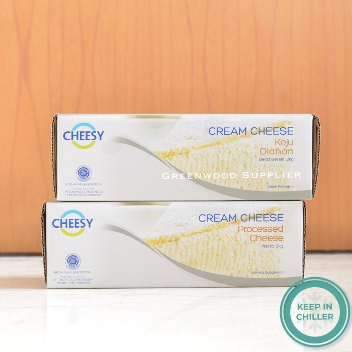 

Brom [Hemat] Cheesy Cream Cheese / Krim Keju Cheesy - 1Kg