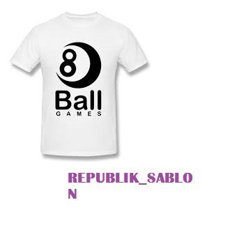 Kaos T Shirt Pria Pool Billiard