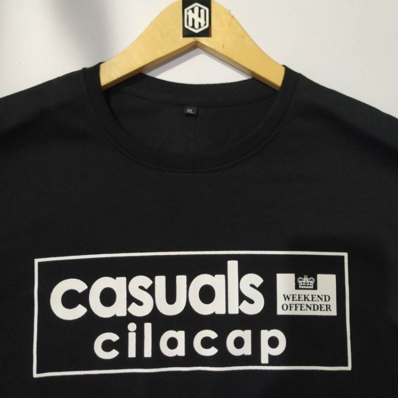 Kaos T Shirt Pria Casuals Footballers Ultras Casual Cilacap