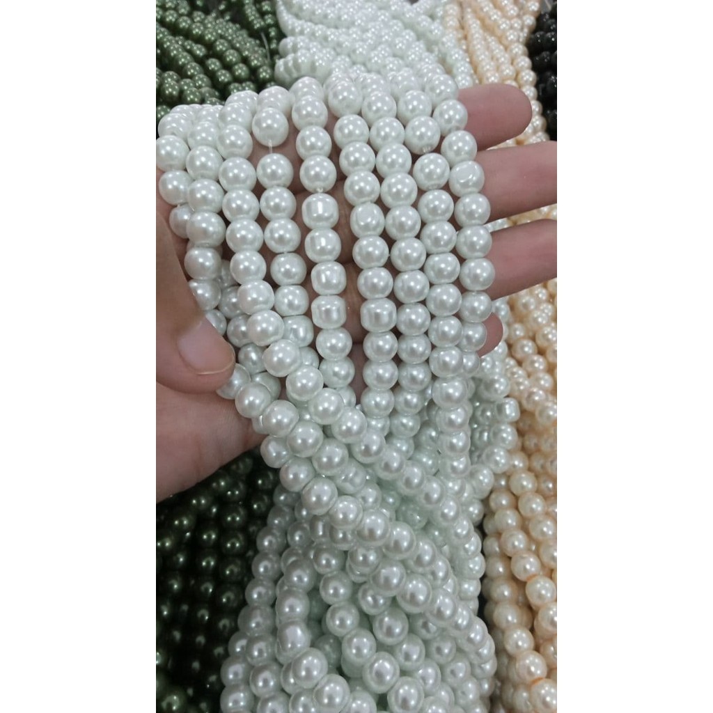 

populer] MUTSIN BEADS PEARL MUTIARA SINTETIS KILAP WARNA