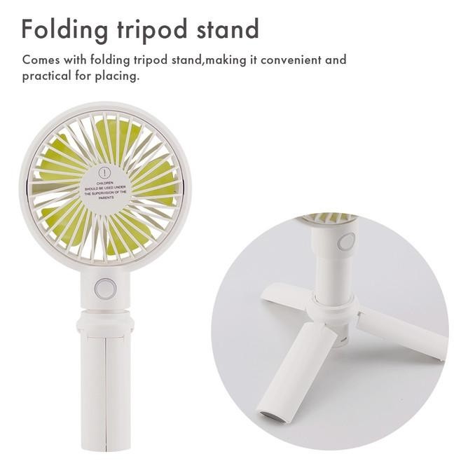 Inone Kipas Angin Mini Portable Rechargeable With Tripod Awet Garansi Fagenor