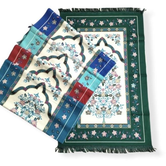 Sajadah Suede Midi 50X100 Lembut Murah Tipis Sajadah Turki Tamarinvill