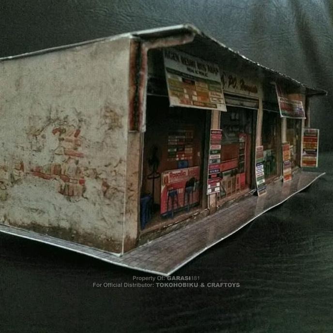 Promo Besar Diorama Diecast Skala 64 - Kios Baris Agen Bus Pds374