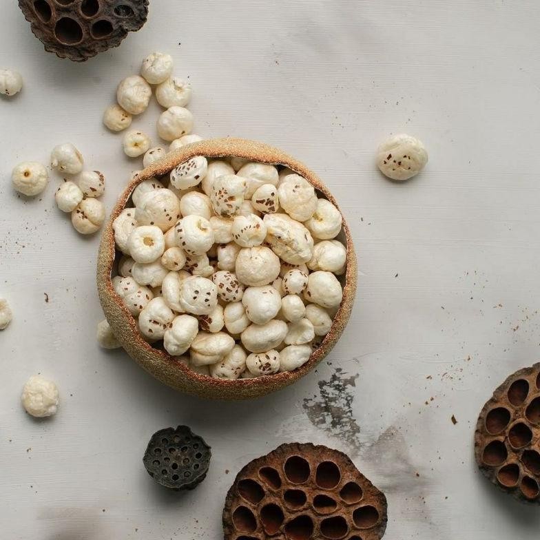 

BN PUFFED LOTUS SEEDS / PHOOL MAKHANA / BIJI TERATAI TERLARIS