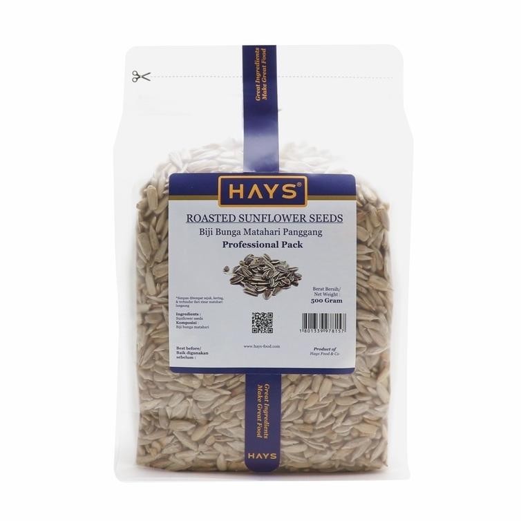 

BN Roasted Sunflower Seeds 500 Gram / Biji Bunga Matahari Panggang 500 Gram / Kuaci / Kwaci - HAYS TERLARIS