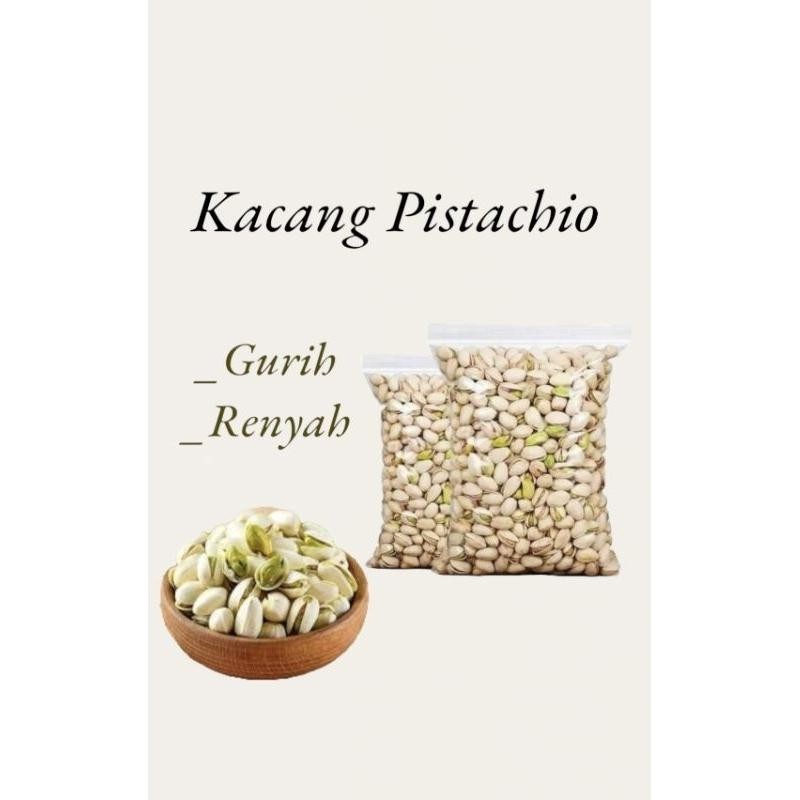 

Kacang Pistachio Fustuk Murah /Oleh-Oleh Haji dan Umroh Kualitas Terbaik