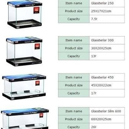 AQUARIUM GEX GLASSTERIOR 450 SLIM MS54