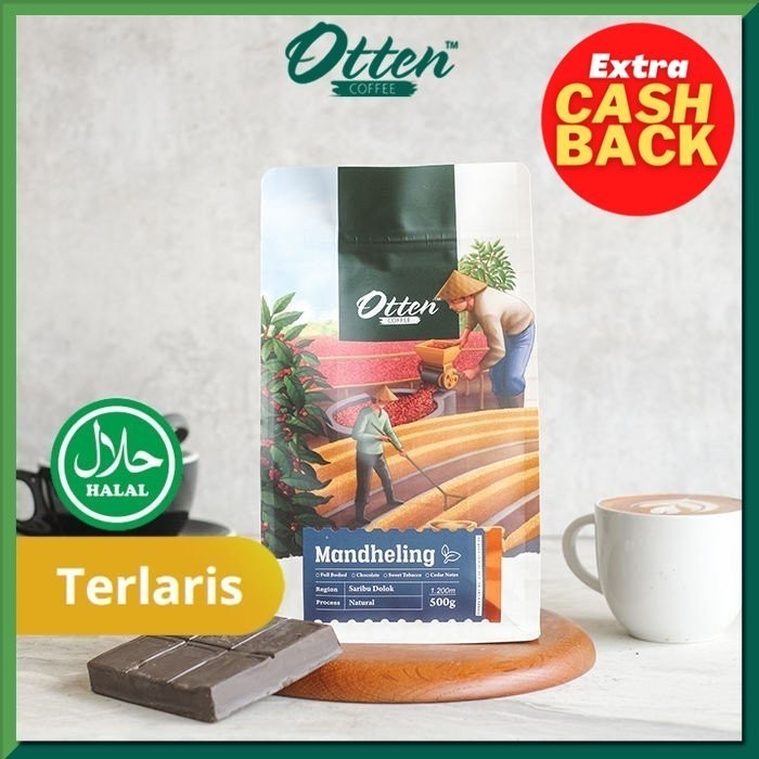 

Kopi Arabica Mandheling Natural Process 500G - Coffee