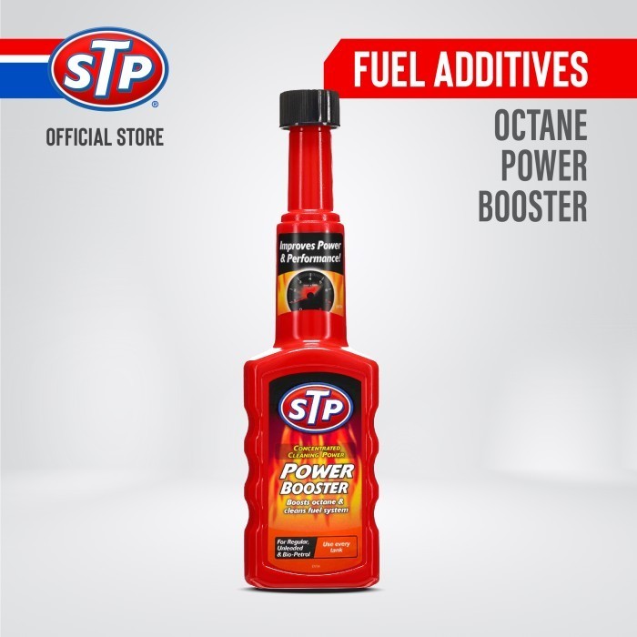 STP OCTANE POWER BOOSTER ADDITIVE OKTAN CAMPURAN BENSIN MOBIL MOTOR