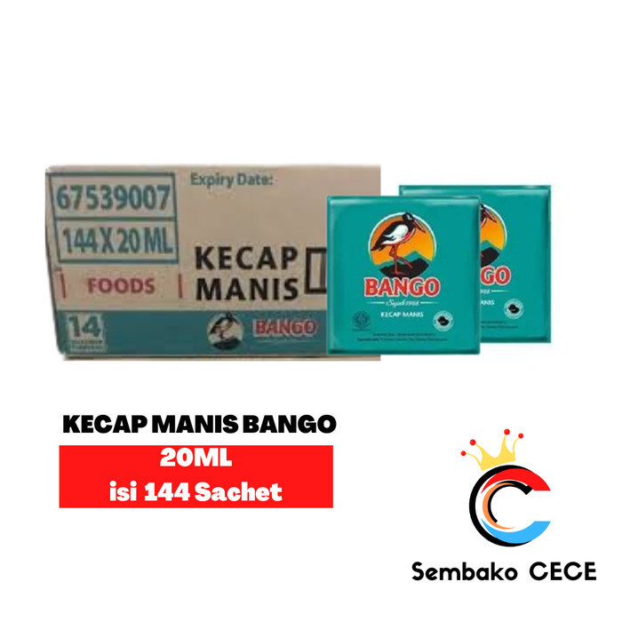 

Kecap Manis Cap Bango @ 20 Ml 1 Dus