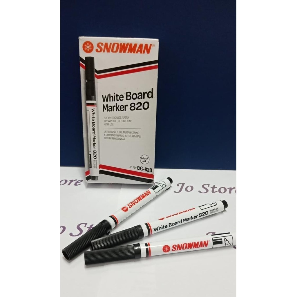 

Snowman Whiteboard Marker 820 Perlusin