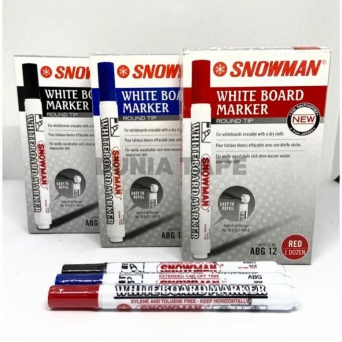 

Spidol Snowman Whiteboard Marker Abg-12