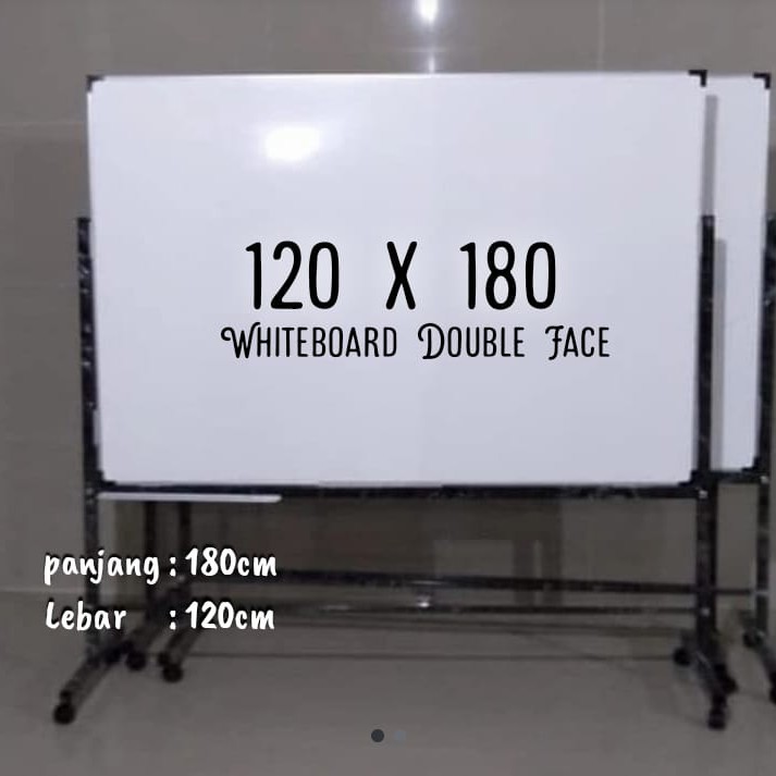 

whiteboard double face 120 x180