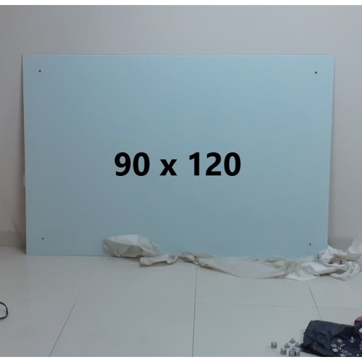 

90 x 120 cm papan tempel kaca - non magnet