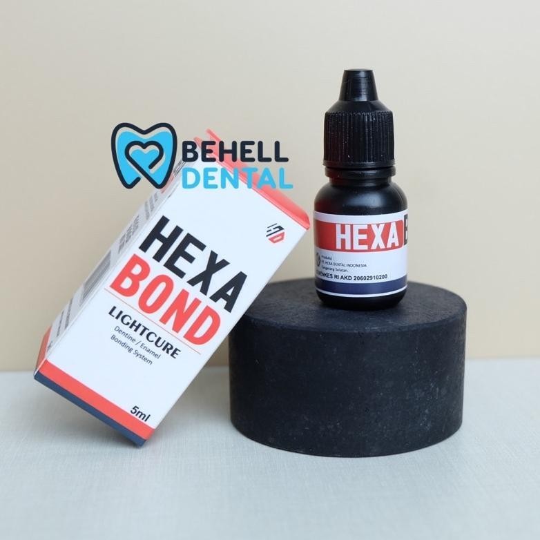 GH ORI | HEXABOND BONDING RESIN 5Ml / Hexa Bond Cairan Primer Lem Behel Laser / Liquid Campuran Lem 