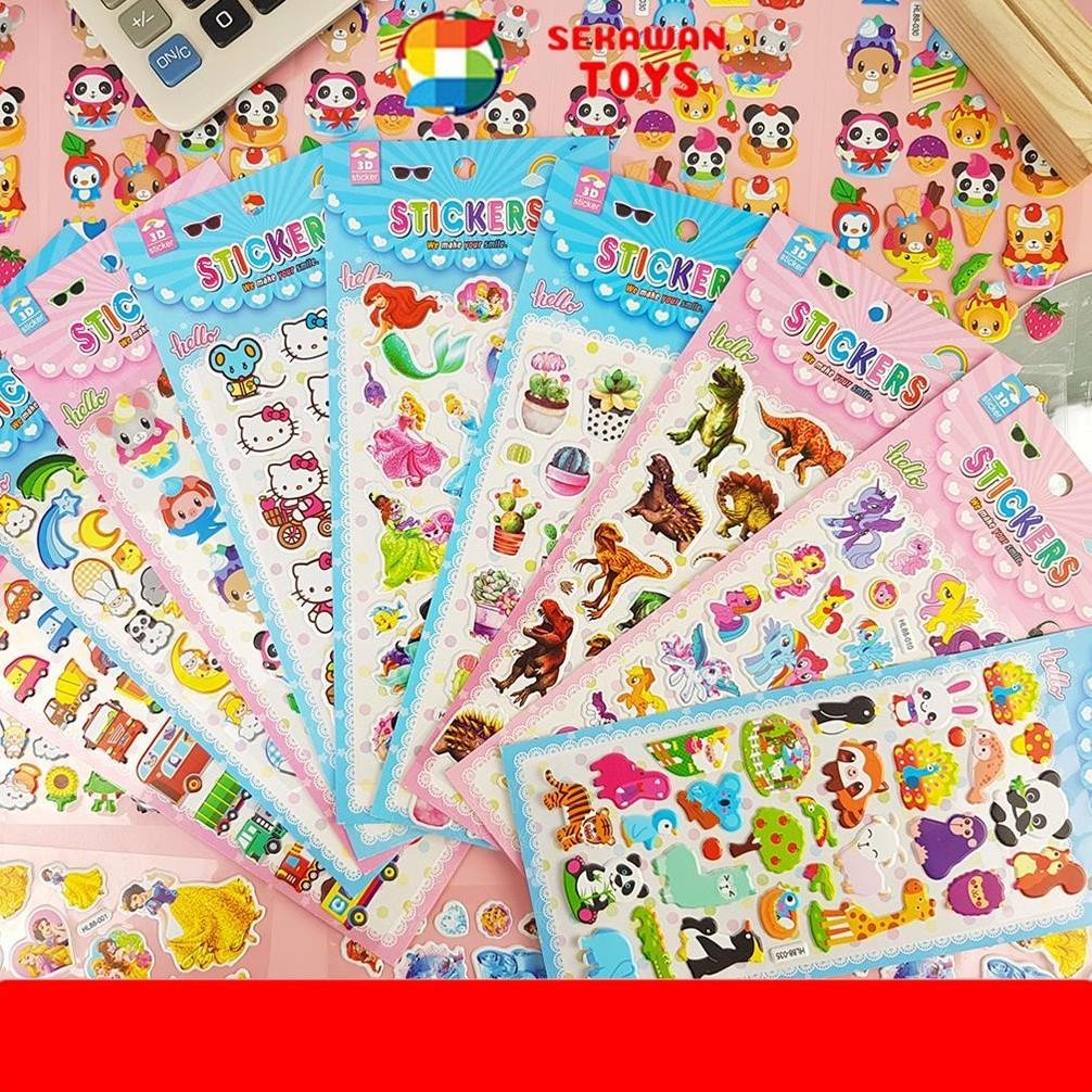 

[ PROMO SPESIAL ] STICKER 3D KARAKTER / STIKER BUKU AESTHETIC / STICKER TEMPELAN ANTI AIR STICKER JURNAL 21915-6 BISA COD