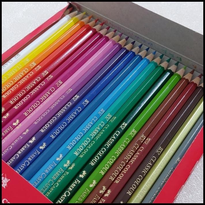 

GRATIS ONGKIR PENSIL WARNA FABER - CASTELL 24 WARNA CLASSIC FABER CASTELL MENGGAMBAR !!!!!!!