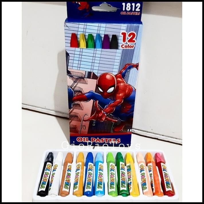 

TERBARU CRAYON OIL PASTEL -KRAYON 12 WARNA / ALAT MENGGAMBAR MEWARNAI ANAK !!!