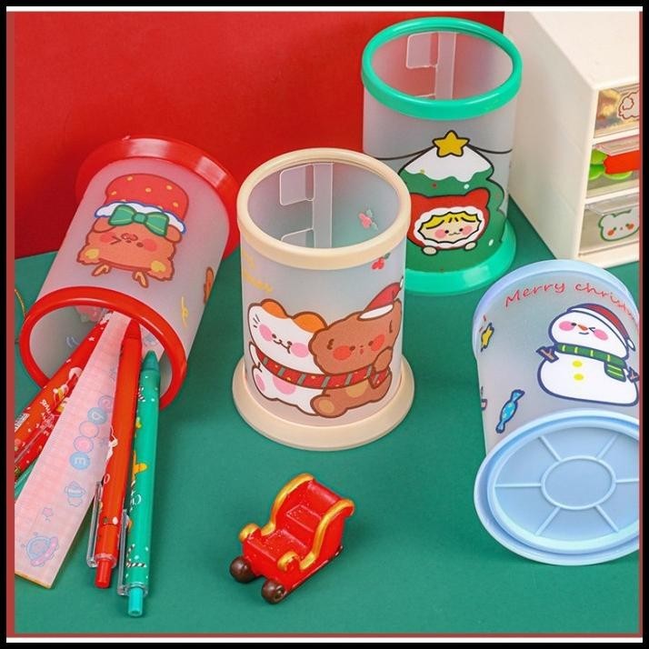 

TERMURAH TEMPAT PENSIL NATAL CHRISMAST BULAT !!!!!!!