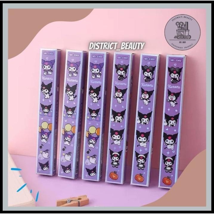 

HOT DEAL PULPEN GEL MODEL CETEK KLIK KUROMI PEN CETEK MISTERI BLIND BOX KUROMI !!!!!!