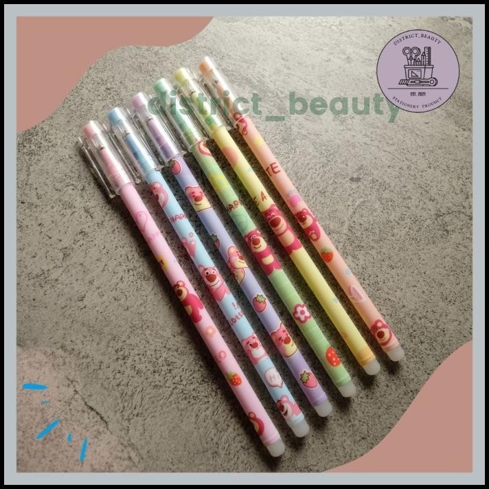 

TERBARU PULPEN HAPUS MARBEL LOTSO ERASABLE PEN 1 PAK ISI 12 PCS PEN BISA DIHAP