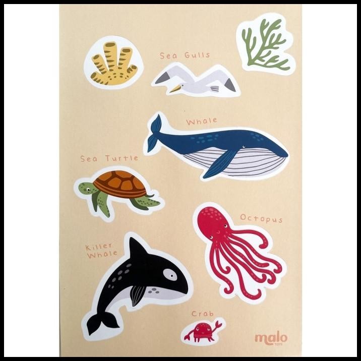 

TERMURAH MALOTOYS - STICKER 4PCS DIY STIKER MAINAN ANAK MALO TOYS !!!!!