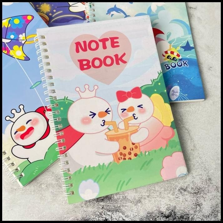 

HOT DEAL BUKU SPIRAL MIXUE UKURAN A5 KERTAS BERGARIS CUTE LUCU HARGA TERMURAH !!!