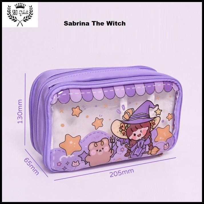 

DISKON TEMPAT PENSIL SABRINA SERIES 3 LAPIS WATERPROOF KOTAK PENSIL KOREA !!!!!