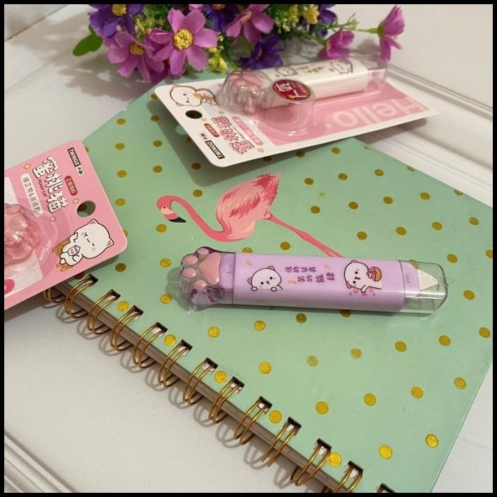 

GRATIS ONGKIR CORRECTION TAPE CAKAR KUCING TWINGO SUPER CUTE 2IN1 SET AND GLUE TAPE !!!!