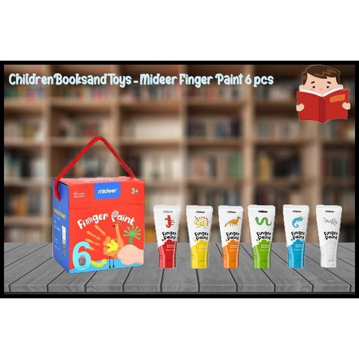 

HOT DEAL MIDEER FINGER PAINT 6 PCS !!!!!!!