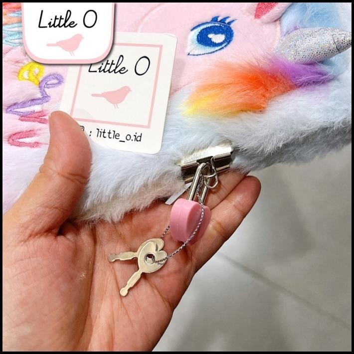 

TERMURAH MAGICA BUKU TULIS ANAK COVER BULU NOTEBOOK UNICORN IMPOR 2H21 !!!!!