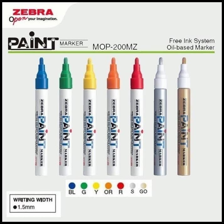 

GRATIS ONGKIR SPIDOL ZEBRA PAINT MARKER !!!!!!
